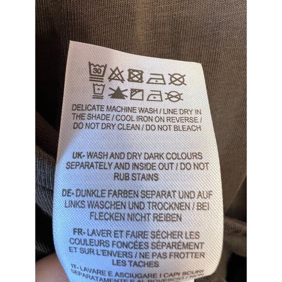 Boden Romper Size 6T Olive Green Tie Waist Perf for Fall Comfy Easy - Picture 3 of 6